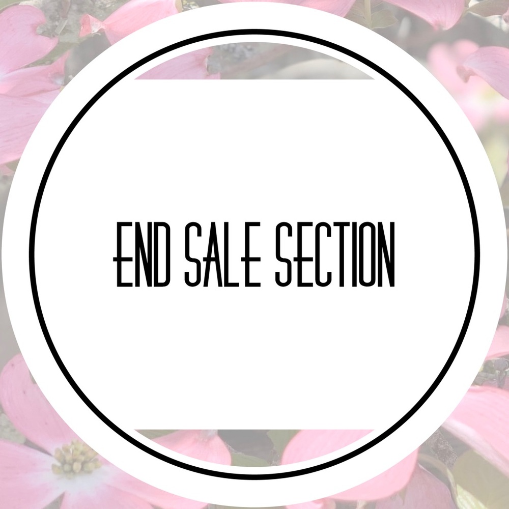 End of Sale Section!